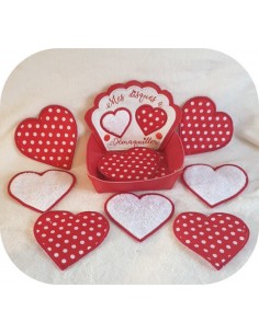 Instant download machine embroidery design box cleansing disks makeup ith