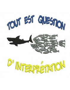 Instant download machine embroidery  design sharks