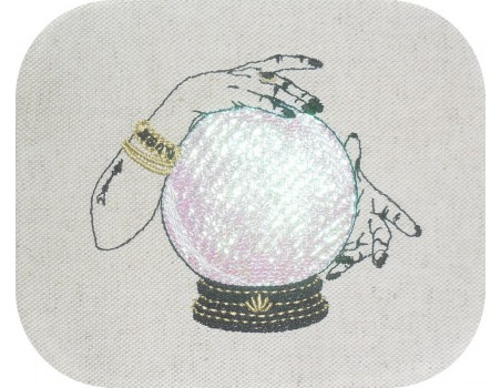 oeuf de pâques appliqué 10x10 cm