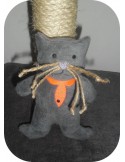 Motif de broderie machine doudou  pour chat  ITH