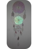 machine embroidery design mandala flower of life dream Catcher  mylar ith