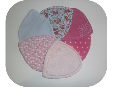 Instant download machine embroidery design ith breastfeeding pads