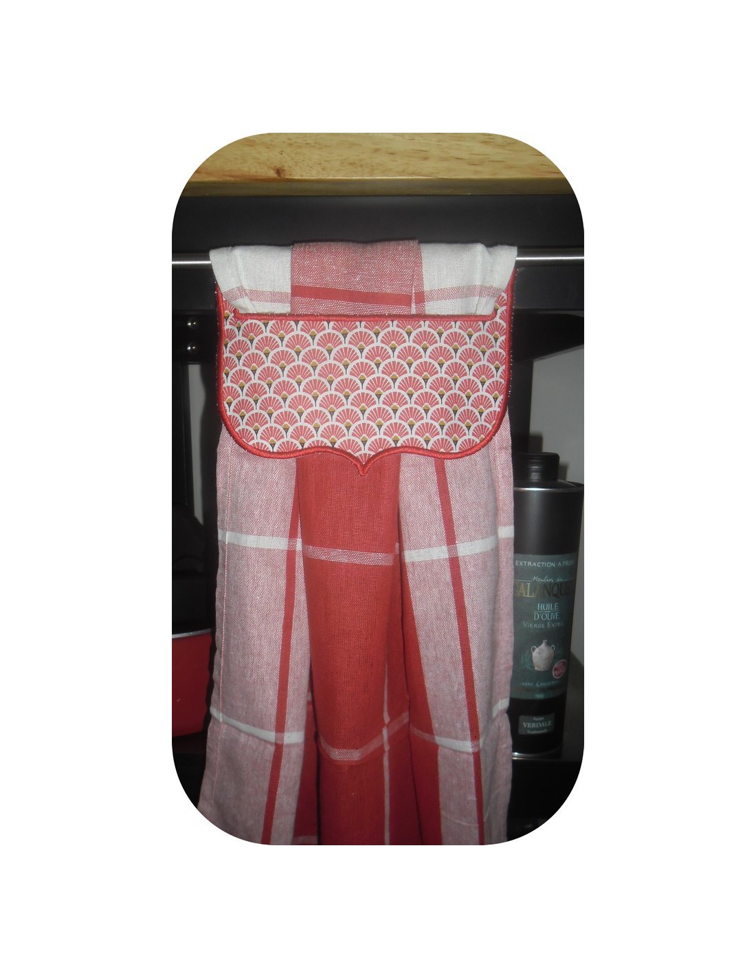 Carol R Davis machine design ith volute towel topper