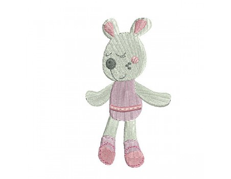 Motif de broderie machine souris  doudou