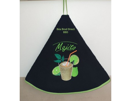 Motif de broderie mojito