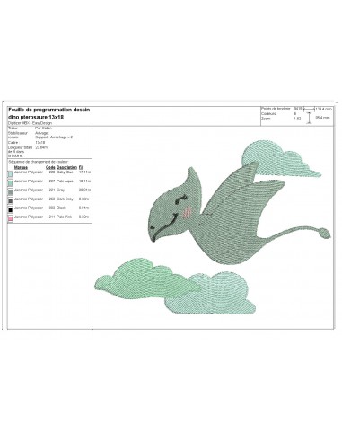Instant download machine embroidery design triceratops dinosaur Instant download machine embroidery design triceratops dinosaur