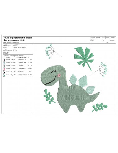 Instant download machine embroidery design pterosaurus dinosaur Instant download machine embroidery design pterosaurus dinosaur