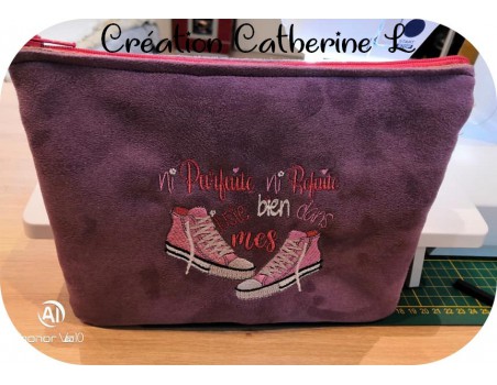 Motif de broderie machine baskets