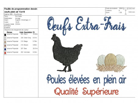 Instant download machine embroidery Hen applique