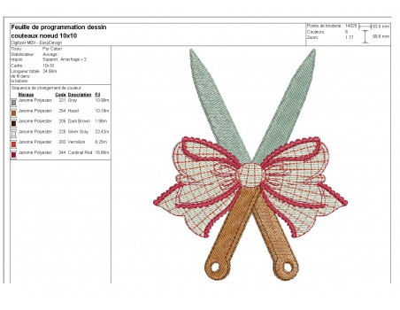 Instant download machine embroidery cutlery