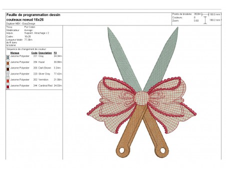 Instant download machine embroidery cutlery