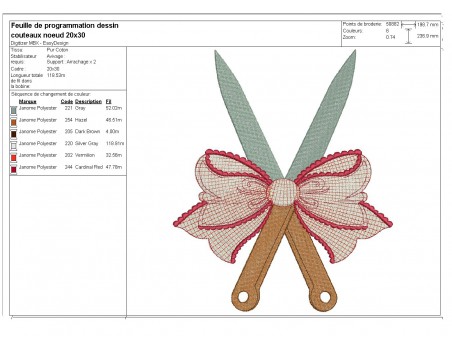 Instant download machine embroidery cutlery