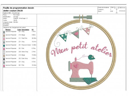 Instant download machine embroidery design sewing