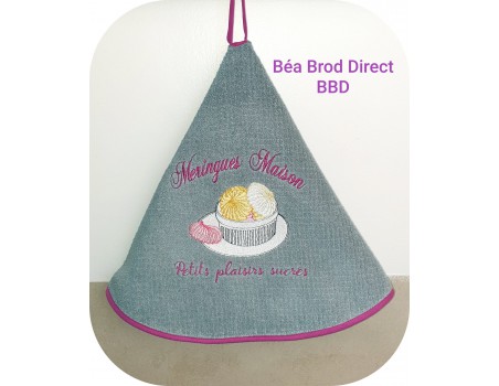 Motif de broderie machine meringues