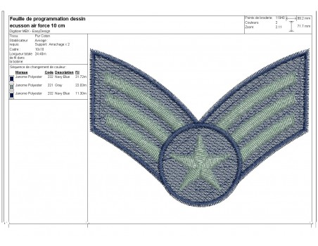 Instant download machine embroidery  plane