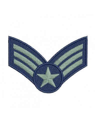 Motif de broderie machine  air force