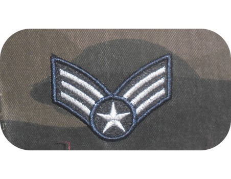 Motif de broderie machine écusson air force appliqué