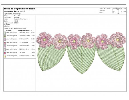 Instant download machine  embroidery design country nature  frame