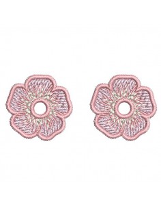 Instant download machine  embroidery design little flowers