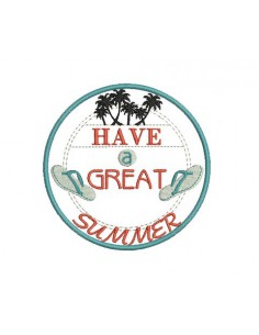 oeuf de pâques appliqué 10x10 cm