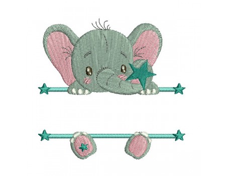 instant download machine embroidery design customizable hippopotamus boy