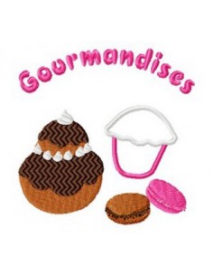 Gateaux religieuse 10x10cm