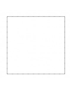 Motif de broderie machine cadre maintien faufilage