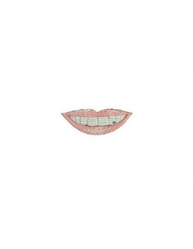 Instant download machine embroidery design teeth for  protection's mask men