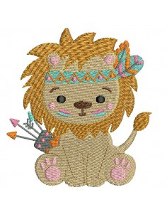 embroidery design sloth