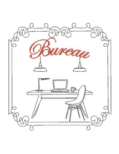 Instant download machine embroidery design kitchen