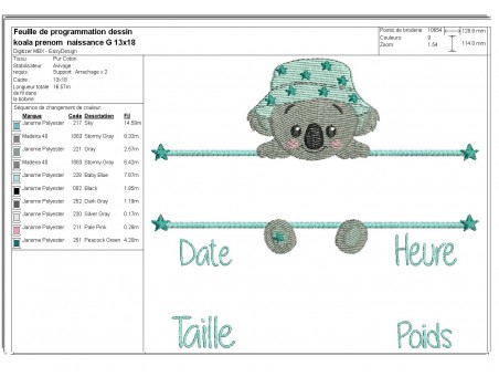 instant download machine embroidery design customizable birth journal boy  dinosaurus
