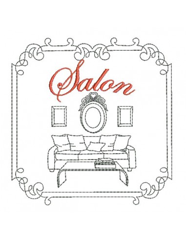 Instant download machine embroidery design office