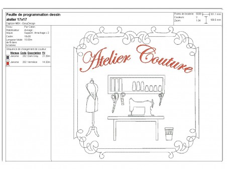 Instant download machine embroidery design living room