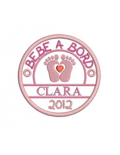 oeuf de pâques appliqué 10x10 cm