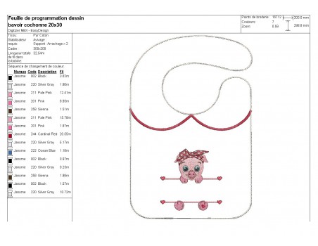 Instant downloads machine embroidery design machine  ITH  bib customizable  koala girl