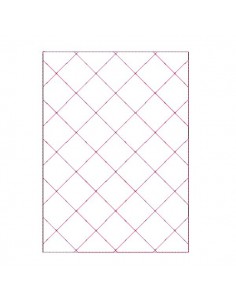 Motif de broderie machine matelassage