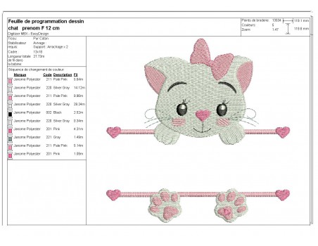 Instant download machine embroidery frog to customize for girl