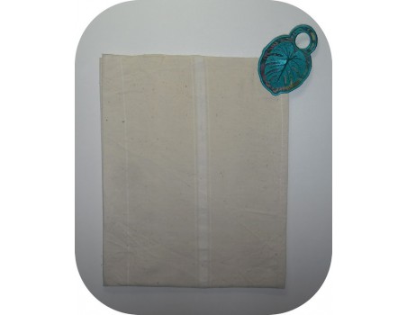 Instant download machine embroidery design  lemon Towel Topper