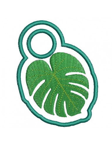 motif de broderie accorche torchon monstera ITH