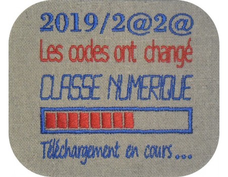 Motif de broderie machine motif j'peux pas je suis solidaire