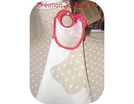 Instant download machine embroidery hanging cloth olive oil