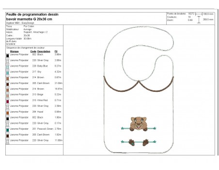 Instant downloads machine embroidery design machine  ITH  bib customizable  cat  boy