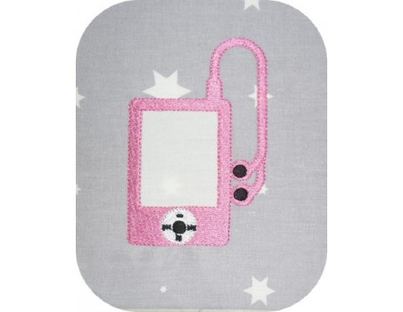 Motif de broderie ipod