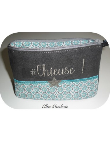 Motif de broderie machine ITH trousse chieuse