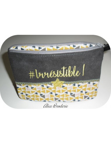 Motif de broderie machine ITH trousse irrésistible