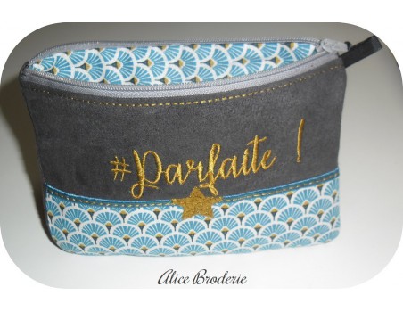 Motif de broderie machine ITH trousse parfaite