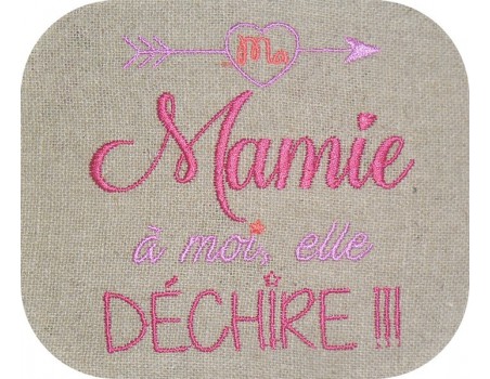 Instant downloads machine  embroidery design granny