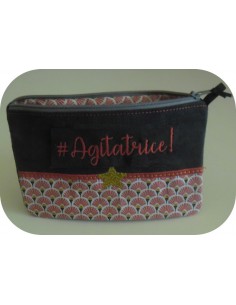 Motif de broderie machine ITH trousse agitatrice