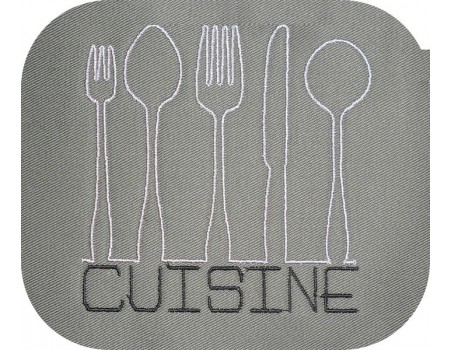 Instant download machine embroidery  kitchen