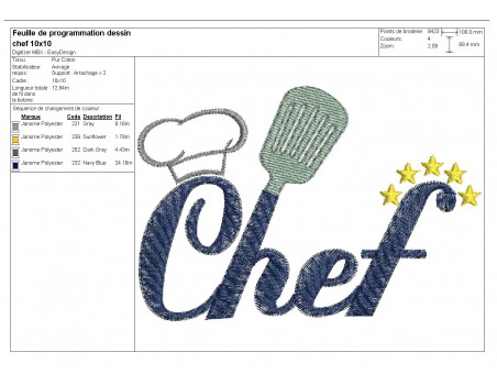 Instant download machine embroidery  kitchen cutlery